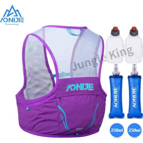 AONIJIE C932 2.5L Lightweight Hydration Vest Breathable Cross Country Running Backpack Outdoor 250ML Water Bottle Cycling Hiking