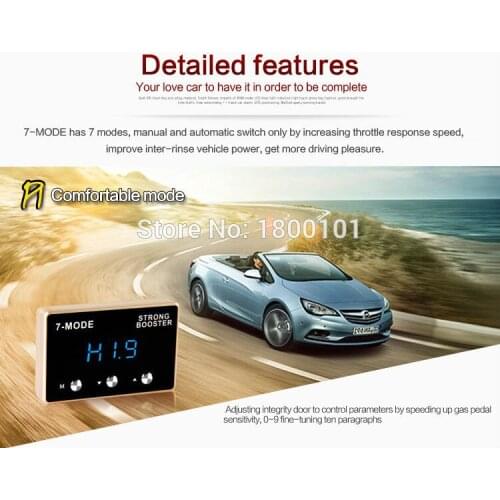 Car pedal speed control automotive electronic Throttle Controller for Junjie series Zhongxing C3 Great Wall Haval H1 H2 H7 H8 H9