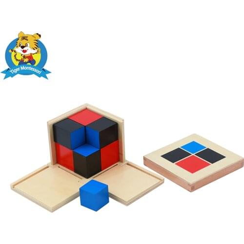 Binomial / Trinomial Cube montessori materials toys