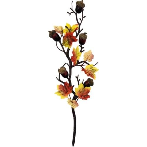 Simulation Acorn Cutting Künstlicher Kürbis Thanksgiving Harvest Pumpkin-foam Branch-plastic Herbstkürbis Artificial Flowers