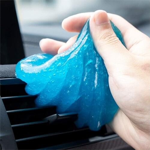 70g/160g Auto Car Cleaning Pad Glue Powder Cleaner Magic Cleaner Dust Remover Gel Home Computer Keyboard Clean Tool Car Cleaning