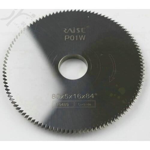80*5*16mm*110T Saw Blade P01W Carbide Tungsten Key Blade Cutter for SILCA BRAVO, BIANCHI,DUO,POKER PLUS Key Cutting Machine