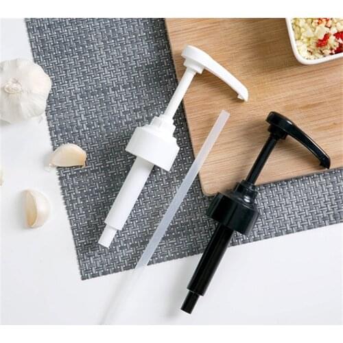 Syrup Bottle Nozzle Pressure Oil Sprayer Household Pumps Push-type Kitchen Portable Tools Bottles Stopper Dispenser Hot Sell