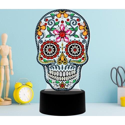 New Design 7 Colors Available Table Lamp Led 5d Diamond Painting Light Diamond Embroidery Cross Stitch Rhinestone Mosaic Decor