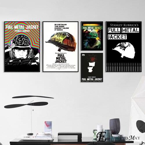Full Metal Jacket War Movie Poster And Print Canvas Art Painting Wall Pictures For Living Room Decoration Home Decor No Frame
