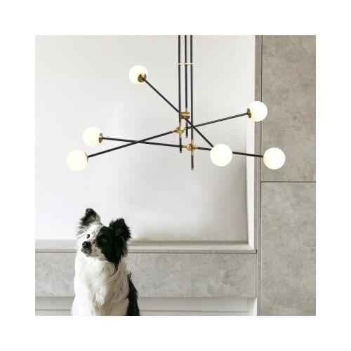 Nordic Creative Concise Individuality Art Iron Pendant Light Cafe Restaurant Decoration Hanging Lamp Free Shipping