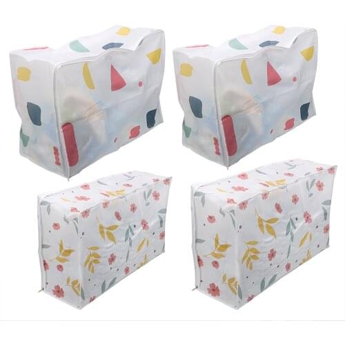 Foldable Storage Bags Square Damp-proof Packing Bag For Clothes Quilt Blanket Pillow Closet Organizer Organizer Bag