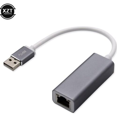 External Wired USB 2.0 to Ethernet RJ45 LAN (10/100) Mbps Network Adapter Ethernet Network Card 100Mbps for PC Windows 7/8/10