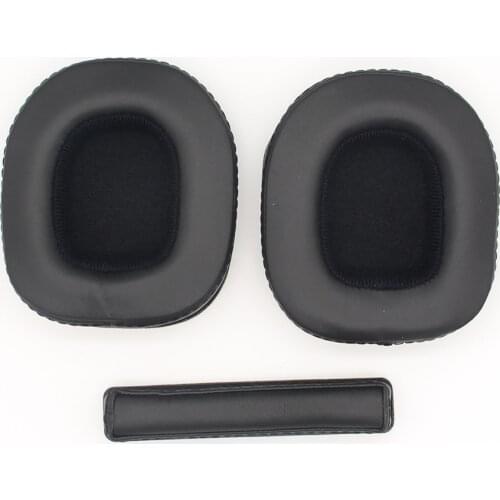 High Quality Ear Pads Earpad for Logitech Astro A50 A40 Headphone Replaced Protein Leather Flannel Ear Cushion Cover Earmuffs