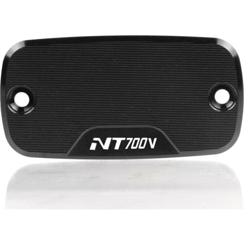 1 Piece Motorcycle Parts Fluid Tank Cap Power Moto Part Front Brake Reservoir CNC Aluminum Cover For Honda NT 700V 2010-2014