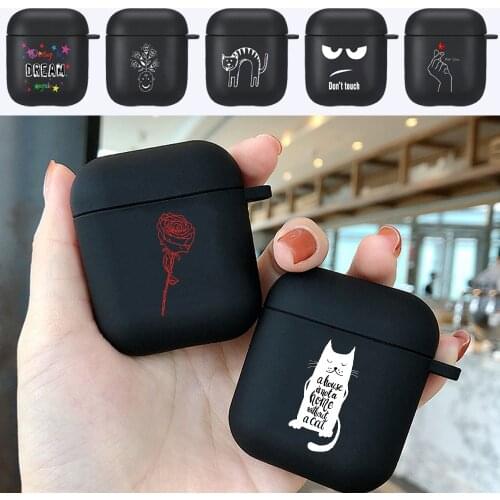 Airpods Cases for Apple Airpods 2/1 Gen Protective Earphone Wireless Bluetooth Charging Box Cover Case