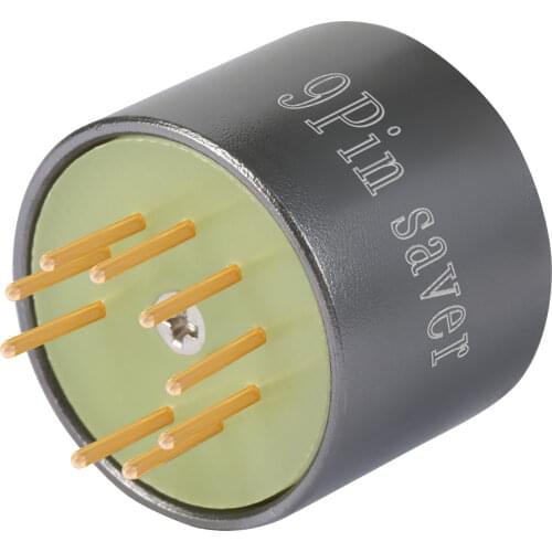 Gold 12AX7 ECC83 12AU7 6CG7 6BQ5 EL84 6BQ5 Gold plated tube socket saver