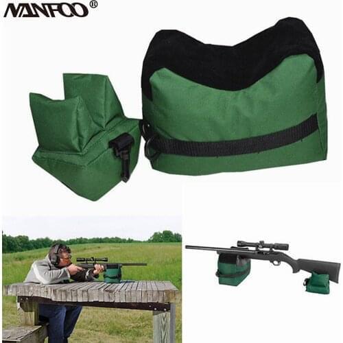 Four Colors Empty Bench Rest Bag Shooting Gun Rest Bag unfilled Gun Support Bags Oxford Cloth.Tactical Bags Hunting Accessories