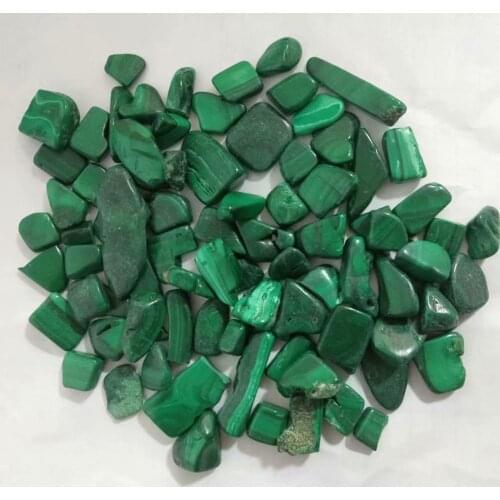 50-60G Pretty Unique Natural Malachite Gemstone Polished Crystal Quartz Specimen