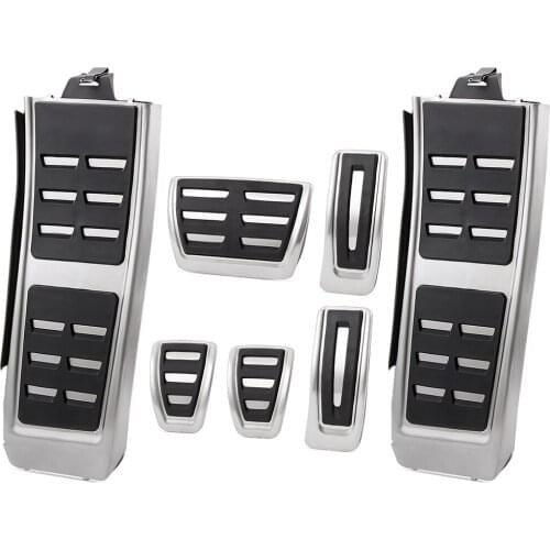 DSG Sport Pedals Fit for Audi A4 B8 A6 A7 A8 S4 RS4 A5 S5 RS5 8T Q5 SQ5 8R Fuel Brake Footrest Pedal Cover Auto Accessories