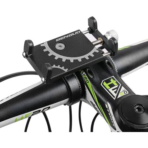 G-81 Flexible Smartphone Holder Aluminium Alloy Universal Mobile Phone Mount Bracket Bicycle Bike Phone Holder Cellphone Stents