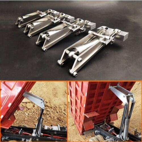 Hydraulic F Frame Cylinder Lift Oil Pump for 1/14 Tamiya RC Truck Trailer Tipper Scania MAN Benz Actros Volvo Car Diy Parts