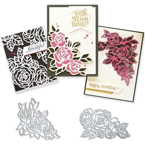 Julyarts 2PCS/SET Die Cuts for Card Making Card Making Supplies For DIY Scrapbooking Album Cards Crafts Embossing Dies