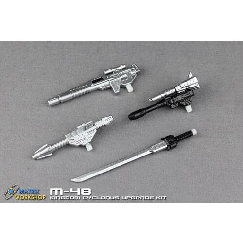M-48 Kingdom Cyclonus Big Gun Katana Weapon Upgrade Kit Model Toy
