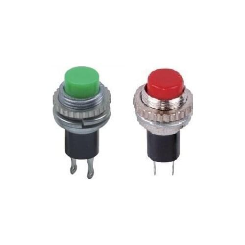 Momentary DS-314 0.5A 125VAC OFF-(ON) Mounthing hole 10mm Mini Push Button Switch
