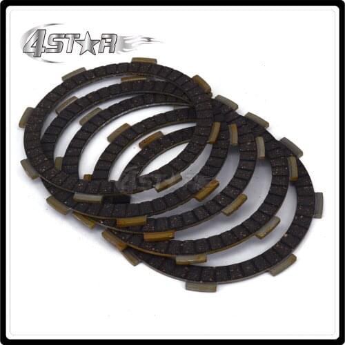 Motorcycle Clutch Plate Disc Set Friction For HONDA CR80R CR80RB CR85R CR85RB CB125S CBR125R CBR125RT CBR125RW XL125S CRF150F