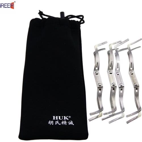 4pcs set Auto Locksmith Y Tension Wrenches Tools for Car Adjustable Tool