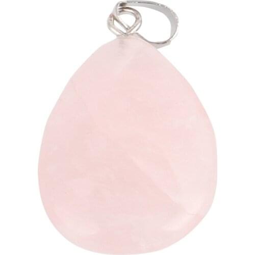 Irregular Nature Stone Pendant DIY Necklace Bracelet Girl Gift