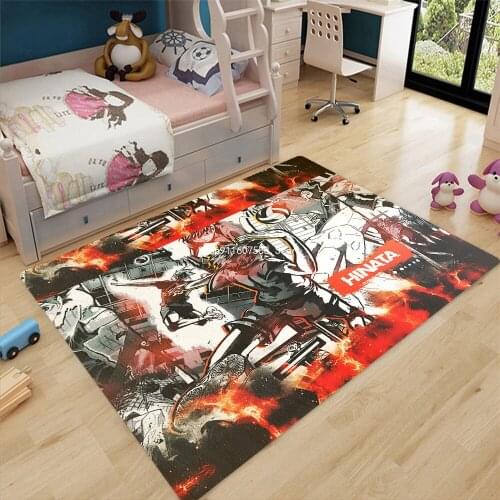 Anime Volleyball Teenager Floor Mat Living Room Coffee Table Bedroom Room Kids Play Soft and Comfortable Carpet Bathroom Rug