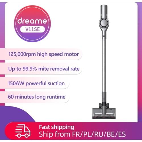Dreame V11SE Handheld Wireless Vacuum Cleaner OLED Display Portable Cordles 25kPa All in one Dust Collector floor Carpet Cleaner