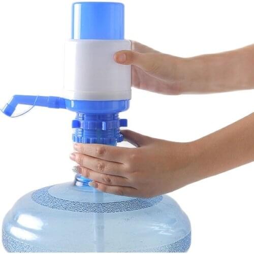 Manual pressure Pump Bottled Water drinking fountain faucet for home camping school Construction site Office Portable Supplies