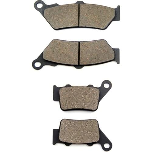SOMMET Motorcycle Front + Rear Brake Pads Disc for BMW F 800 GS Adventure (2012-2015) F800 F800GS LT209-208