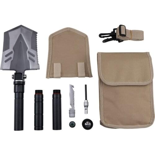 Outdoor Supplies Multifunctional Engineer Small Shovel Portable Folding Mountaineering Camping Vehicle Equipment