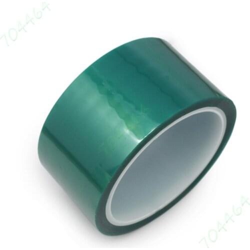 60mm x33m(100ft) x0.06mm Green PET Tape High Temperature Heat Resistant For Solder Weld BGA PCB