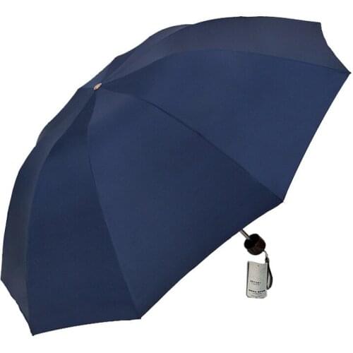 Brand Windproof Umbrella For Women Anti-UV Big Sun Rain Travel Folding Parasol Girl Men Umbrella Compact Large Male 10K PARADISE