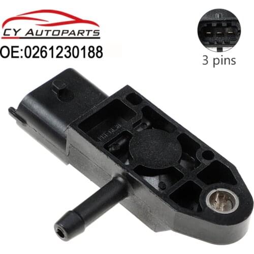 0261230188 New Map Manifold Pressure Sensor For Daewoo Buick GMC Chevy Cadillac 9015416