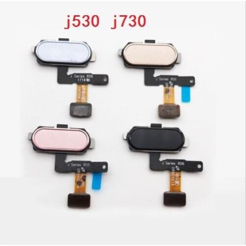 For Samsung Galaxy J5 (2017) J530 J7 (2017) J730 Fingerprint Scanner Touch Sensor Home Button Return Assembly Flex Cable