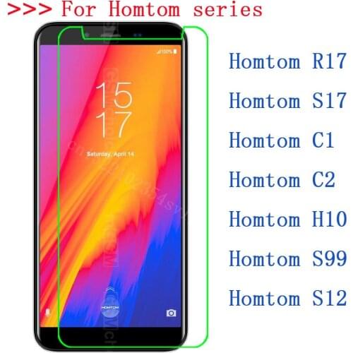 Homtom R17 Tempered Glass Premium Screen Protector Film For Homtom S17 C1 C2 H10 S99 S12 Mobile Phone Protective Films Case