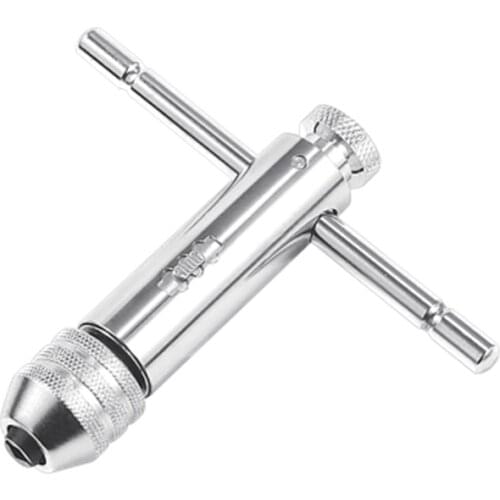 Taps For Threading Adjustable T-Handle Ratchet Taps And Die Wrench Set Screw Tap Cutting Dies Diagnostic Tools