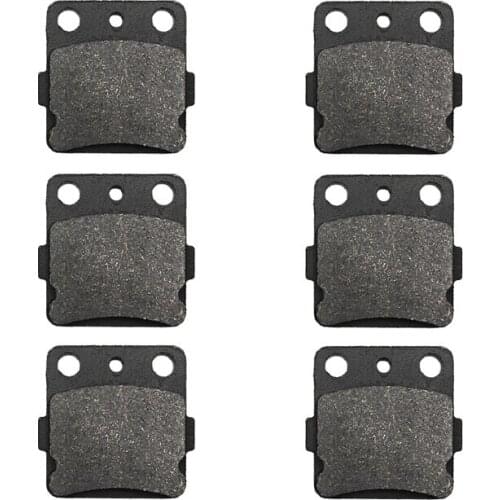 Motorcycle Front and Rear Brake Pads for HONDA ATC200 ATC 200 1986 1987 ATC250 ATC 250 1983 1984 ATV