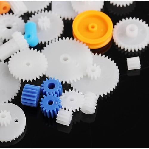 Common 85 Kinds Plastic Gear Rack Pulley Belt Worm Gear Single Double Gear Teeth