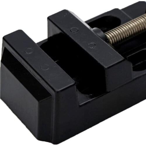 P8DA Portable Mini Flat Clamp Bench Vise Adjustable DIY Sculpture Craft Carving Hand Fixed Repair Table Drill Press Vice Tool