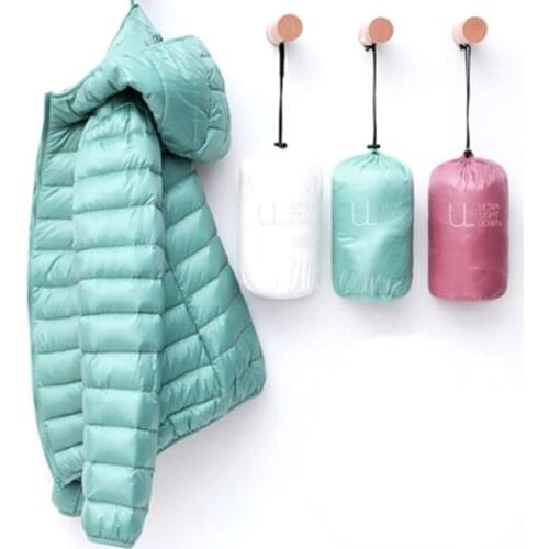 Down Jacket Women Coat Autumn Winter 2021 Spring Jackets for Warm Quilted Parka Ladies and Light 2021 Female Ultralight Hooded