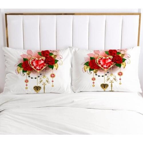 3D Digital Printing Custom luxury Pillow Case Pillowcase 70x70cm 50x75cm 50x80cm Decorative Pillow Cover Bedding Microfiber