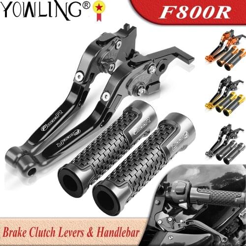 For BMW F800R 2009 2010 2011 2012 2013 2014 2015 2016 Motorcycle Accessories Brake Clutch Levers Handle Bar Grips F800 F 800 R