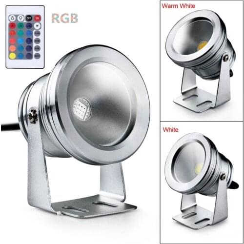10W LED Swimming Pool Light Underwater Waterproof IP67 Landscape Lamp Warm White/White/RGB AC/DC 12V LED Tunnel Lamp