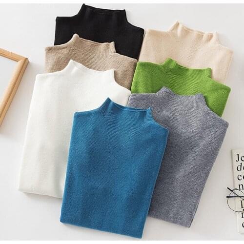 Winter Clothes Women Sweater Knitwear Pullover Slim Long Sleeve Top Jumpers 2021 Autumn Warm Fashion Sweaters Female Pull Femme