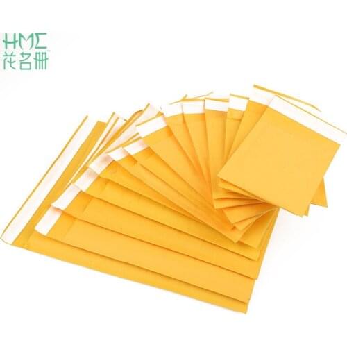 10pcs/Set Brown Kraft Paper Window Envelopes Bag Gift Packaging Recyclable Jewelry Food Bread Shopping Party Bags New Arrival