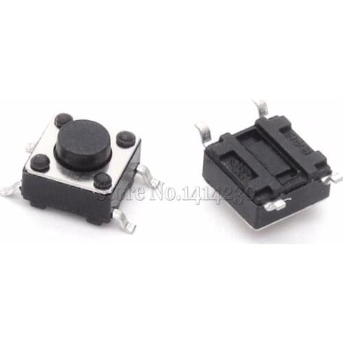 20PCS SMD Tact Push Button Switch 6X6X4.3mm Micro Switch 6*6*4.3mm