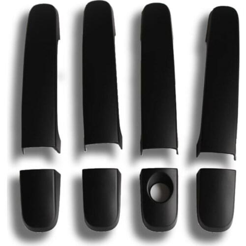 4PCS for Ford Ranger Everest 2012+ Car Chrome Door Handle Cover Trim Decorator Sticker Exterior Accessories