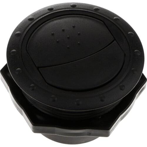 60mm Outlet Air Vent Cover Wall Mount Outlet Exhaust Grille ABS Round Black